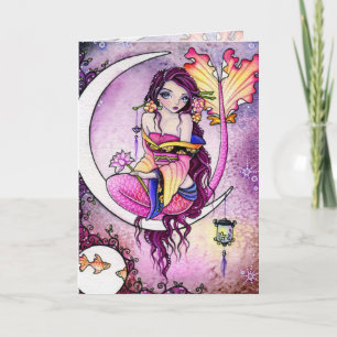 Lantern Night - blank card Karte