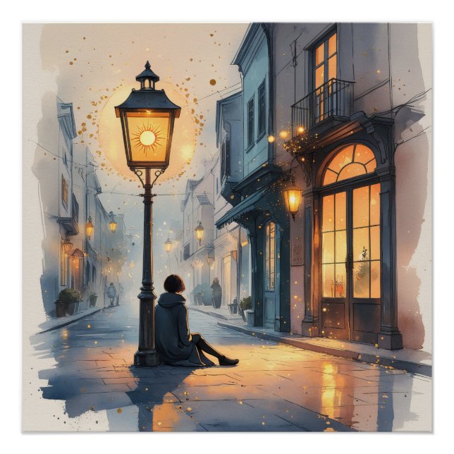 Lantern of Light – A Quiet Moment of Hope Poster (Vorderseite)