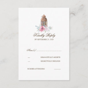 Lantern Wedding RSVP