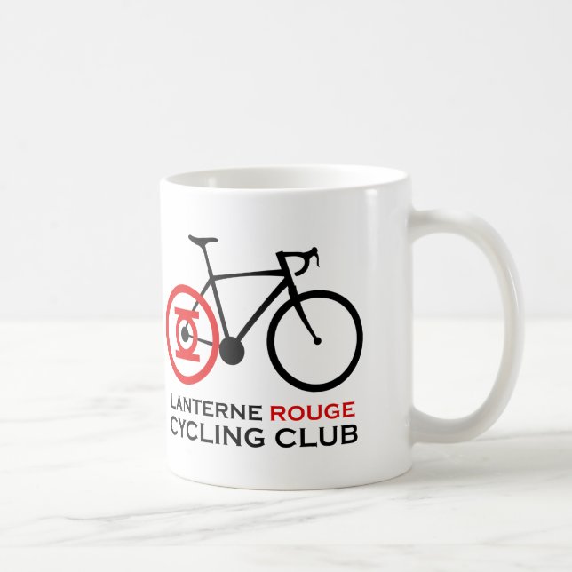 Lanterne Rouge Radclub Kaffeetasse (Rechts)