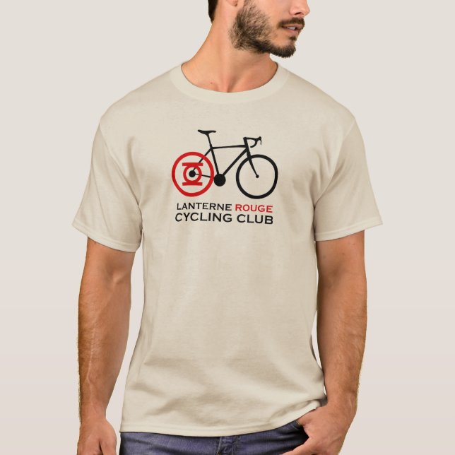 Lanterne Rouge-radfahrenverein T-Shirt (Vorderseite)