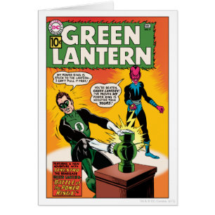 Lanterne verte et couverture Sinestro