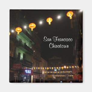 Lanternes chinatown de San Francisco #3 Magnet
