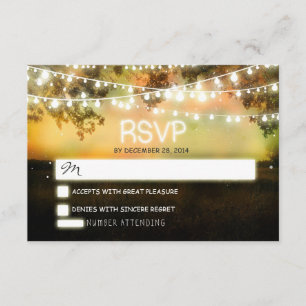 lanternes de nuit romantique coloré mariage rsvp