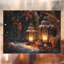 Lanterns Fensteraufkleber