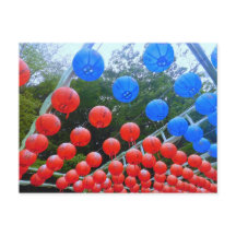 Lanterns (in der Nähe) bei Seokguram Grotto, Korea