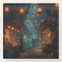 Lanterns of the Forgotten Alley Glasuntersetzer