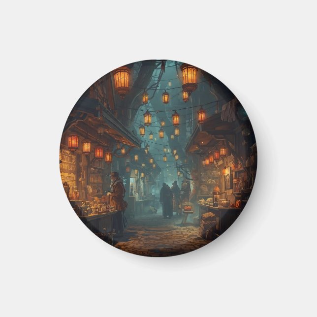 Lanterns of the Forgotten Alley Magnet (Vorne)