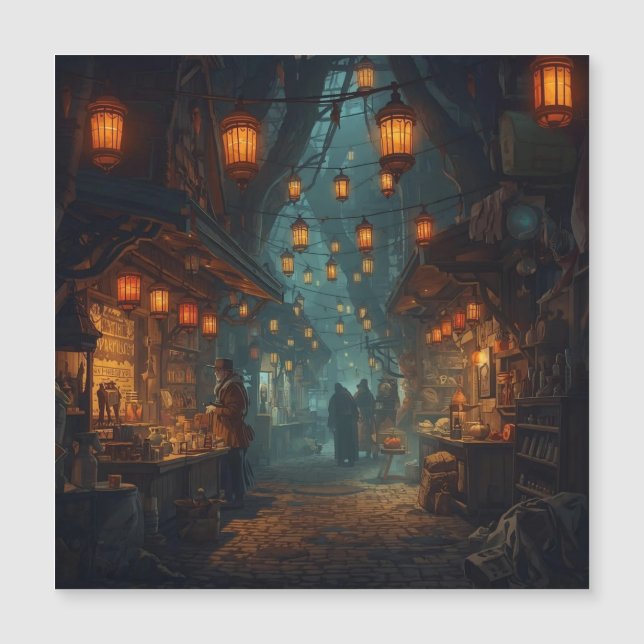 Lanterns of the Forgotten Alley Magnetkarte (Vorderseite)