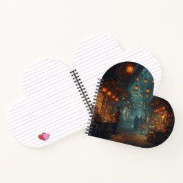 Lanterns of the Forgotten Alley Notizbuch