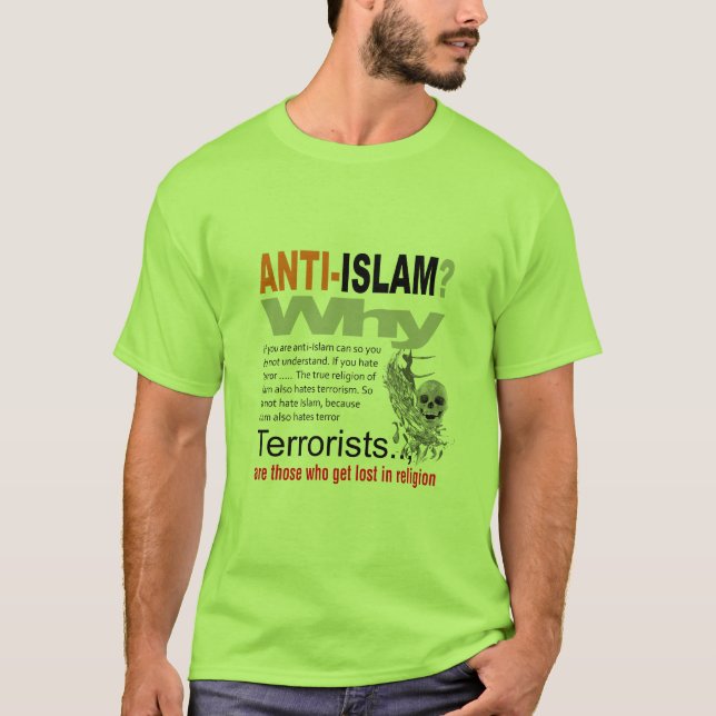 L'anti Islam ? T-shirt (Devant)