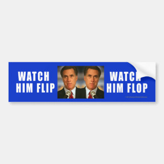 L'Anti-Romney autocollant l'observent Flip-Flop