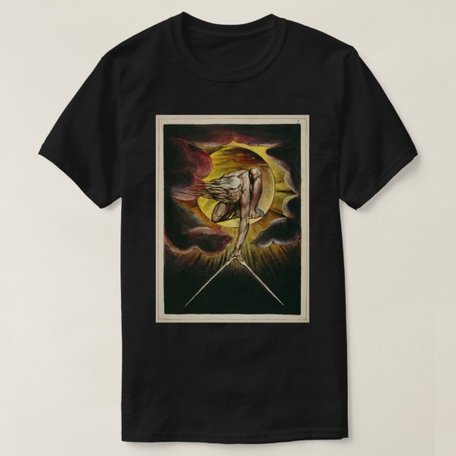 "L'antique le T-shirt William Blake des hommes de (Design devant)