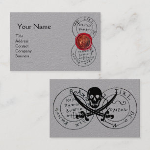 L'ANTIQUITÉ PIRATE la CARTE de TRÉSOR, gris rouge