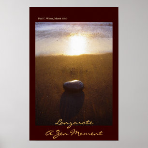 Lanzarote: Ein Zen-Moment Poster