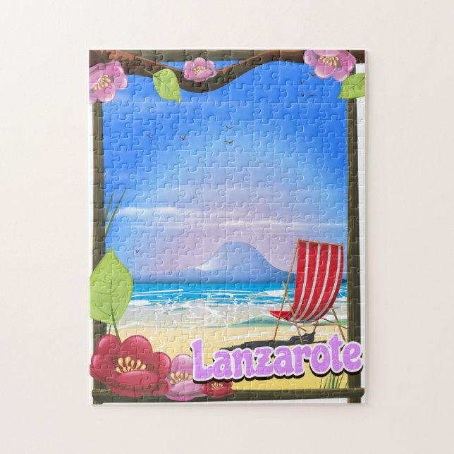 Lanzarote Reiseplakat (Vertikal)