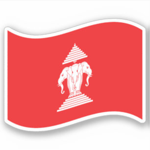 Lao Erawan drei vorangegangene Aufkleber