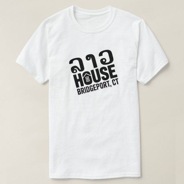 Lao-Haus T-Shirt (Design vorne)