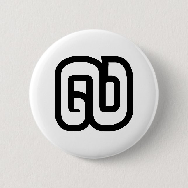 Lao / Laos Number Nine / 9 / ໙ (Kao/Gao) Laotian Button (Vorderseite)