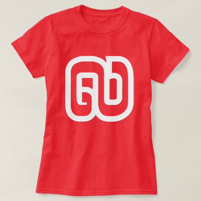 Lao / Laos Number Nine / 9 / ໙ (Kao/Gao) Laotian T-Shirt (Design vorne)
