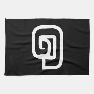 Lao / Laos Nummer 1 / 1 / ໑ (Nung/Nueng) Laotian Geschirrtuch