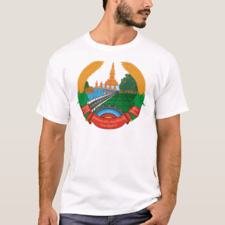 LAO-NATIONALES EMBLEM - LAO-ABZEICHEN T-Shirt