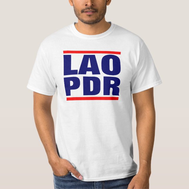 LAO PDR T-Shirt (Vorderseite)