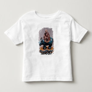 Lao-Tzu auf seinem Büffel, Qing-Dynastie Kleinkind T-shirt