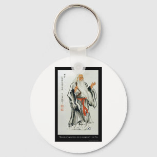 Lao Tzu Großartige Liebe/Mutige Zitate Geschenke T Schlüsselanhänger