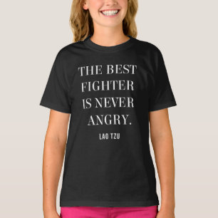 Lao Tzu zornfreier Krieger T-Shirt