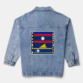 Laoaiti und Tokenauracao Jeansjacke