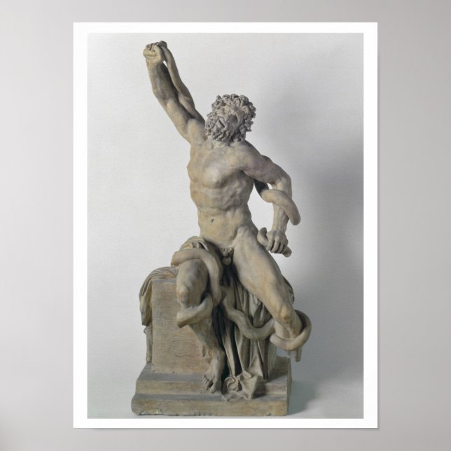 Laocoon Gruppe ohne die Söhne, 17. Jahrhundert (Ma Poster (Vorne)