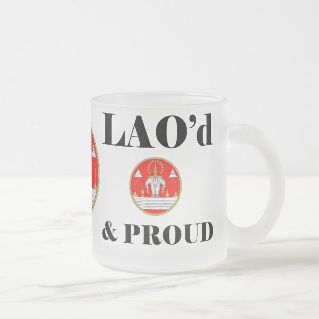 LAO'd et tasse givrée FIÈRE (Droit)