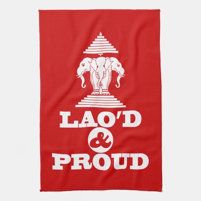 LAO'D & PROUD HANDTUCH (Vertikal)