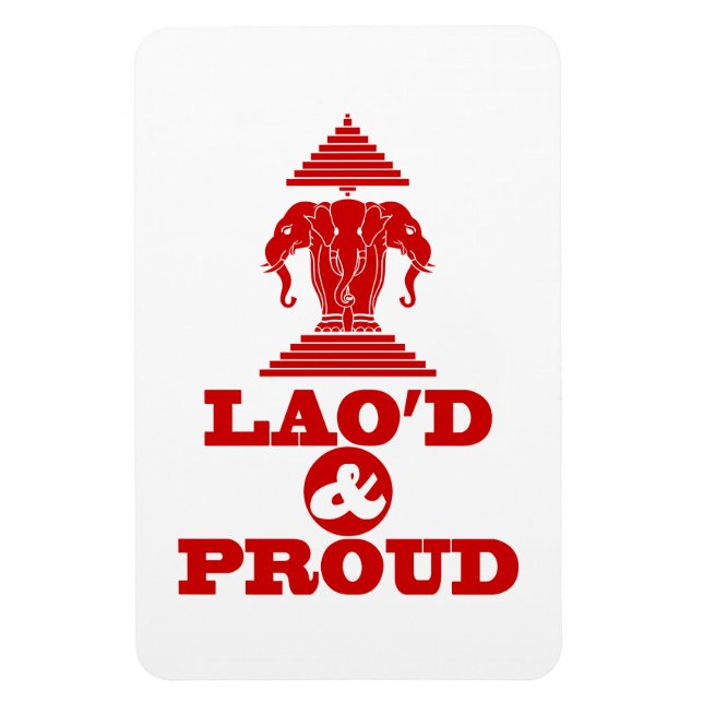 LAO'D & PROUD MAGNET (Vertikal)