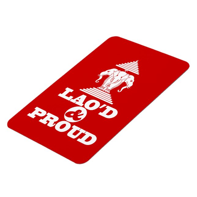 LAO'D & PROUD MAGNET (Linke Seite)
