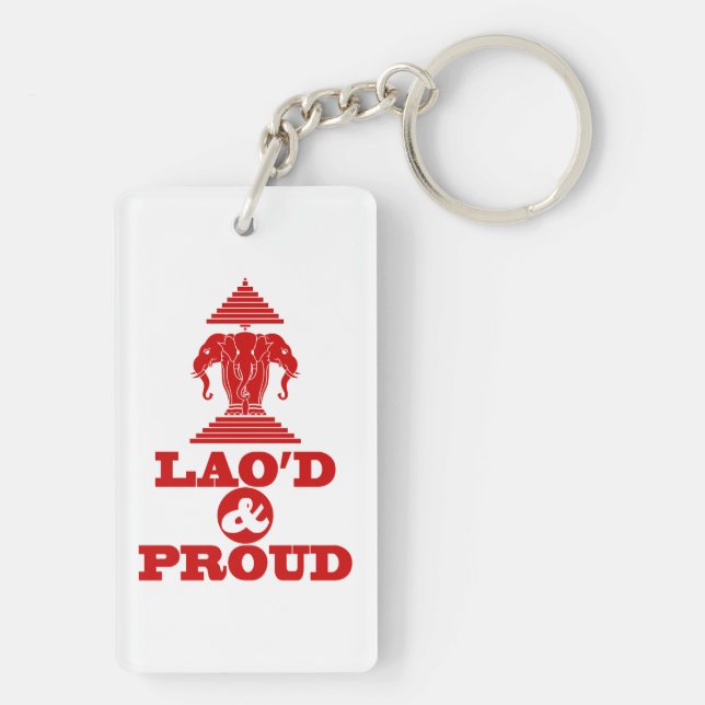 LAO'D & PROUD SCHLÜSSELANHÄNGER (Rückseite)