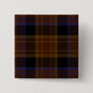 Laois Landkreis Irish Tartan Button