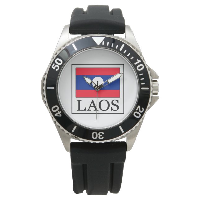 Laos Armbanduhr (Vorderseite)