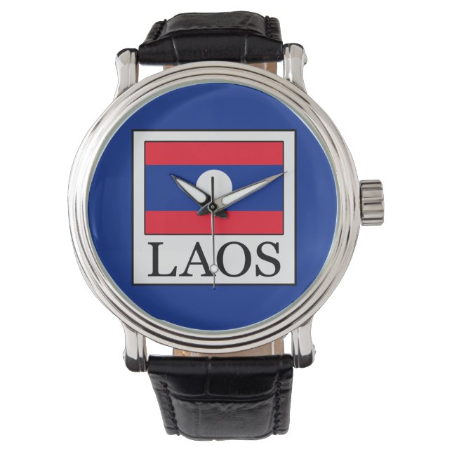 Laos Armbanduhr (Vorderseite)