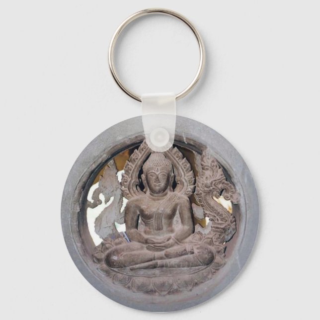 Laos Buddha Schlüsselanhänger (Vorderseite)
