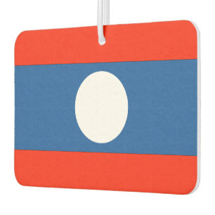 Laos Flag Autolufterfrischer