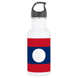 Laos Flag Edelstahlflasche