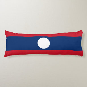 Laos Flag Seitenschläferkissen