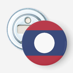Laos-Flagge Flaschenöffner