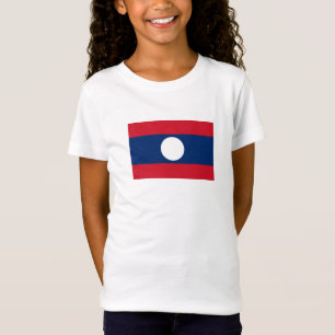 Laos-Flagge T-Shirt
