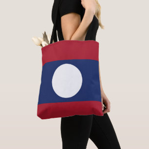 Laos-Flagge Tasche