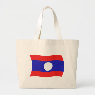 Laos-Flagge Tragetasche
