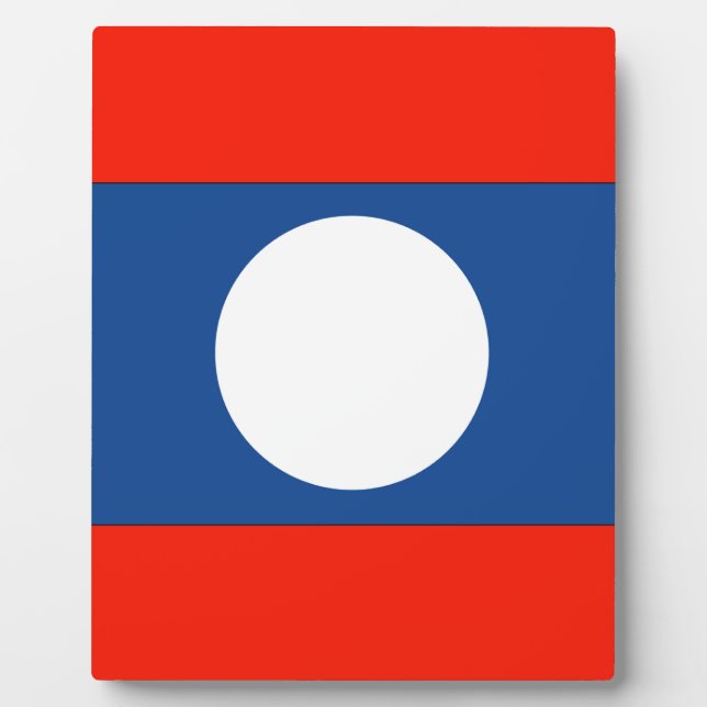 Laos Fotoplatte (Vorderseite)