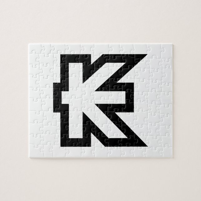 Laos Kip Lao / Laotian Money Sign (Horizontal)